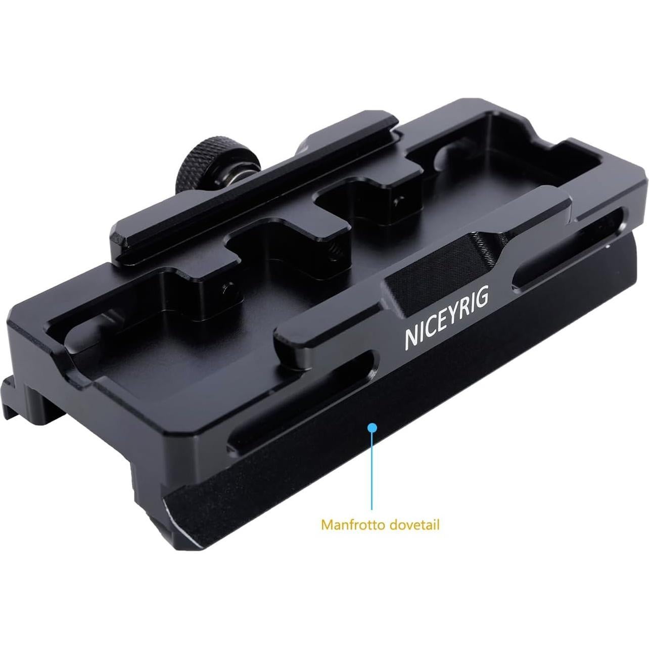 Placa de Liberación Rápida NICEYRIG para Manfrotto y Arca-Swiss