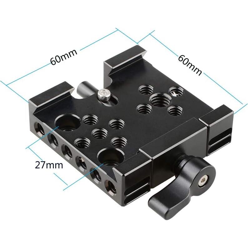 Base de Liberación Rápida CAMVATE para Trípode Manfrotto 577/501