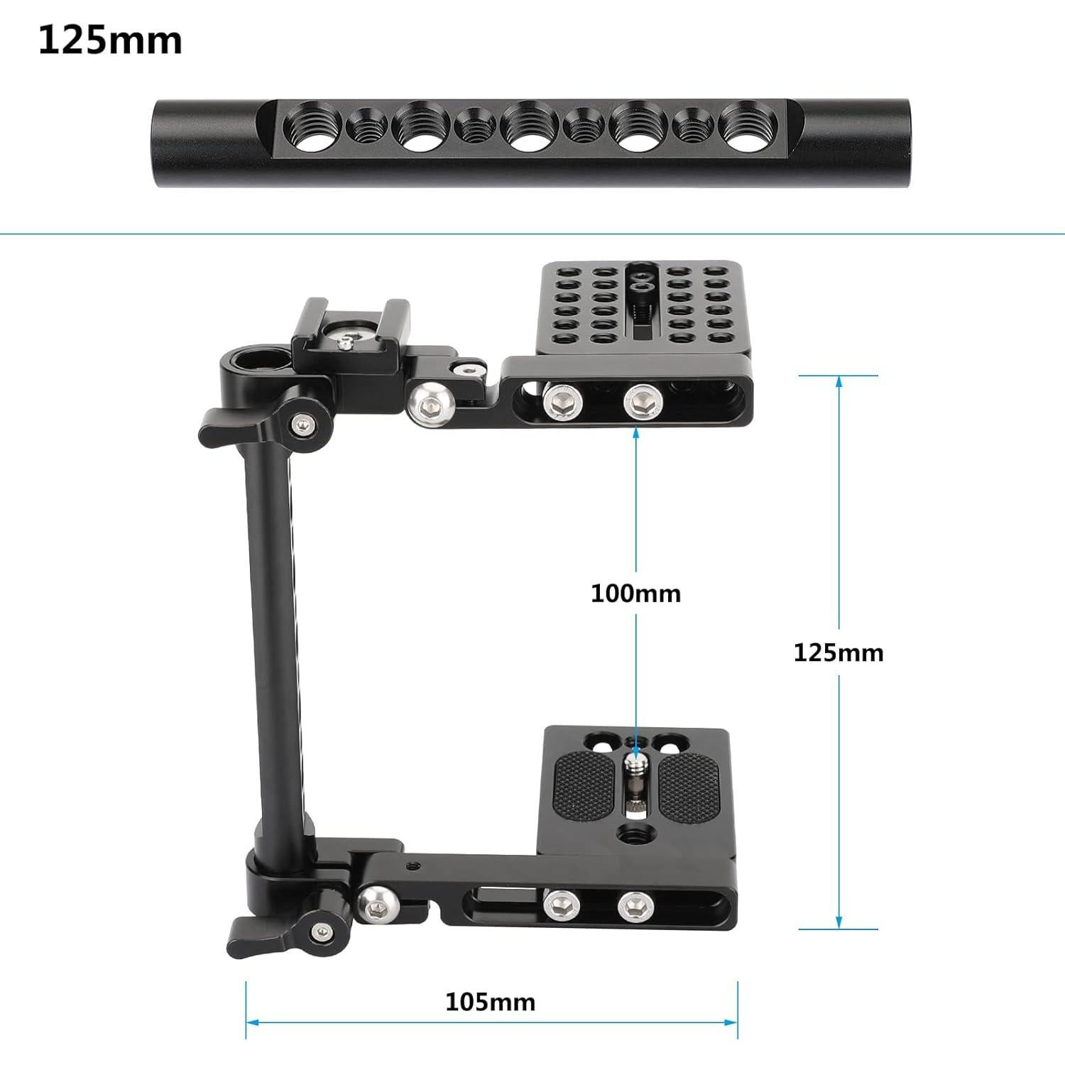 Jaula de Cámara Plegable CAMVATE C-Frame Universal 443g
