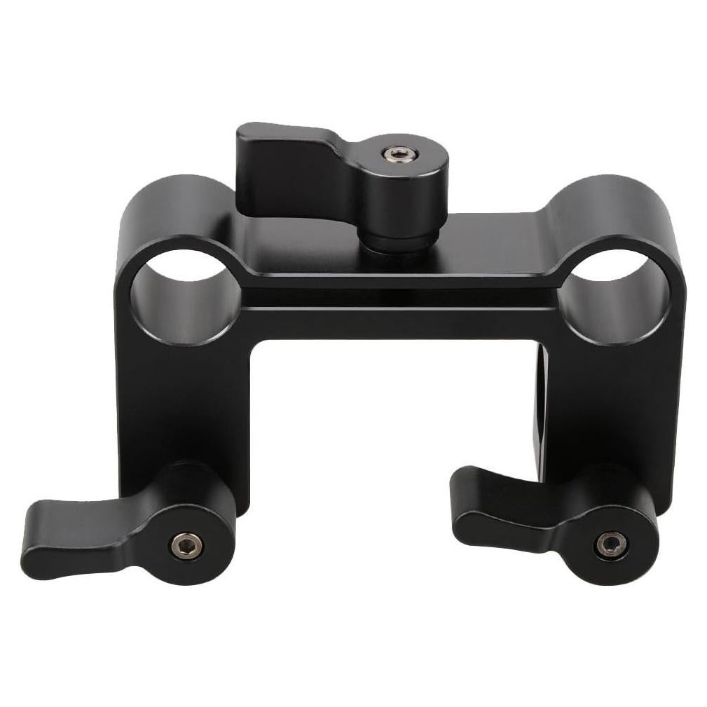 Soporte de Riel Offset 15mm CAMVATE para DSLR con 4 Agujeros