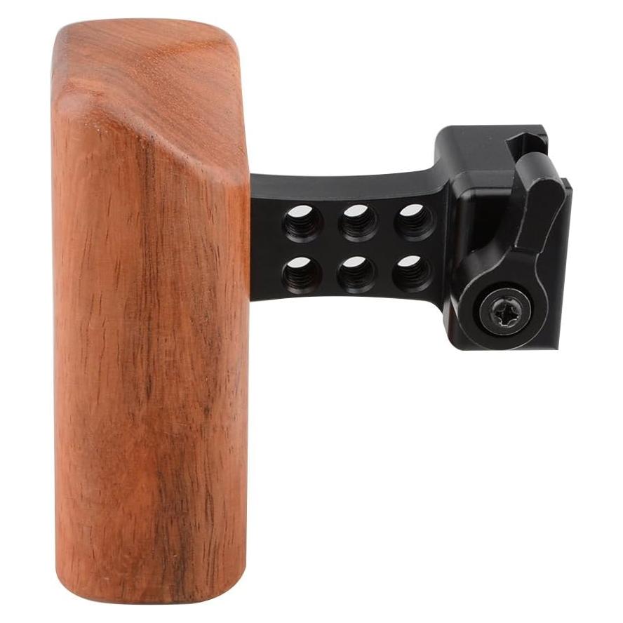 Mango de Madera CAMVATE para DSLR Mano Izquierda 7 cm