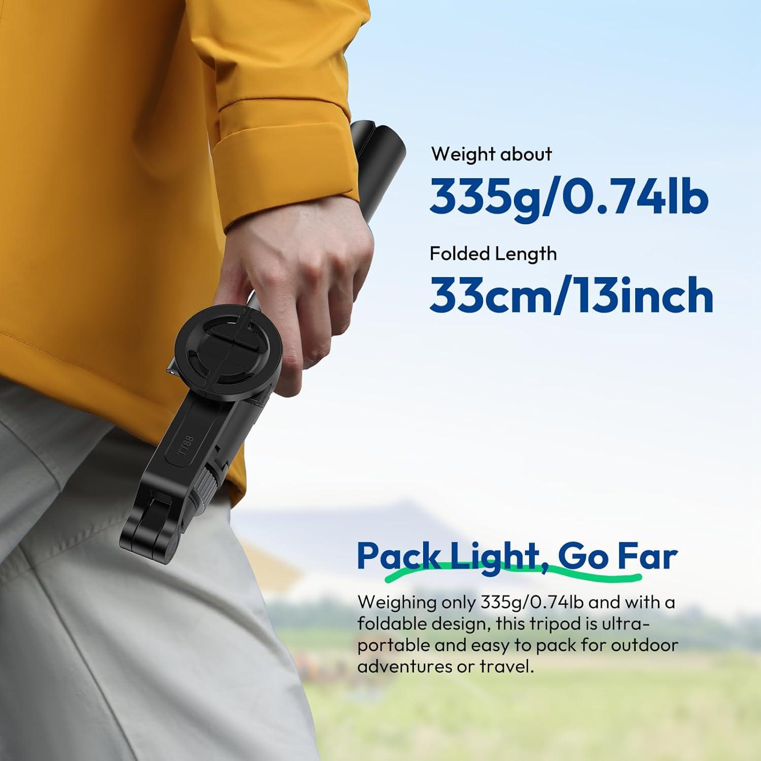 Trípode Magnético ULANZI TT88 para Teléfono 145 cm Negro