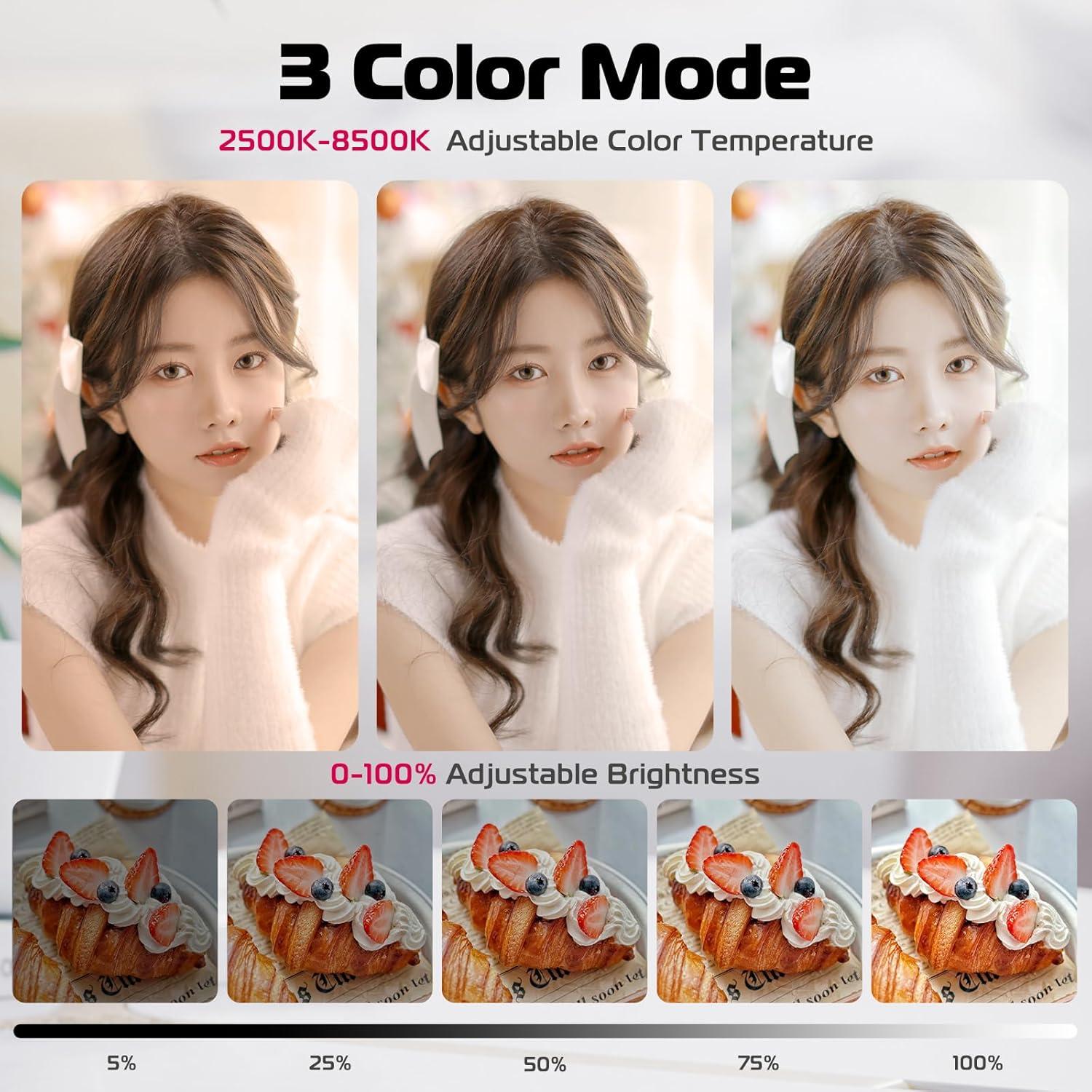 Soporte trípode para teléfono ULANZI MA35 + Luz selfie magnética