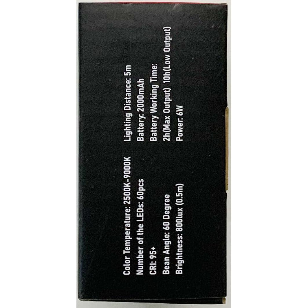 Luz de Video RGB VIJIM VL49 Mini LED Recargable 2500-9000K