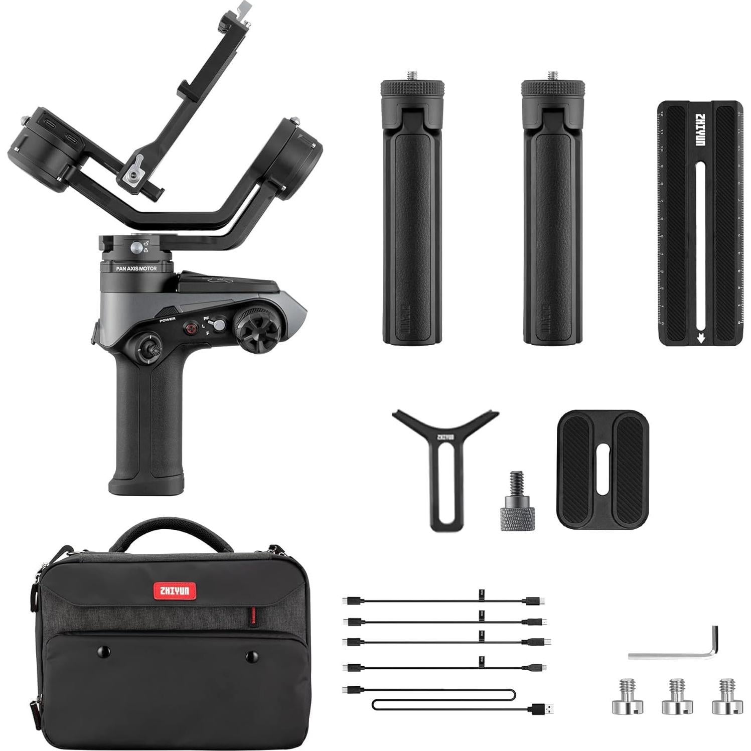 Estabilizador ZHIYUN WEEBILL 2 Pro 3 ejes para cámaras DSLR y sin espejo