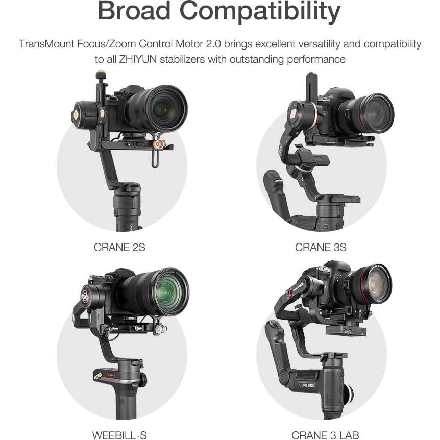 Controlador de Enfoque/Zoom Zhiyun CMF-06 para Estabilizadores