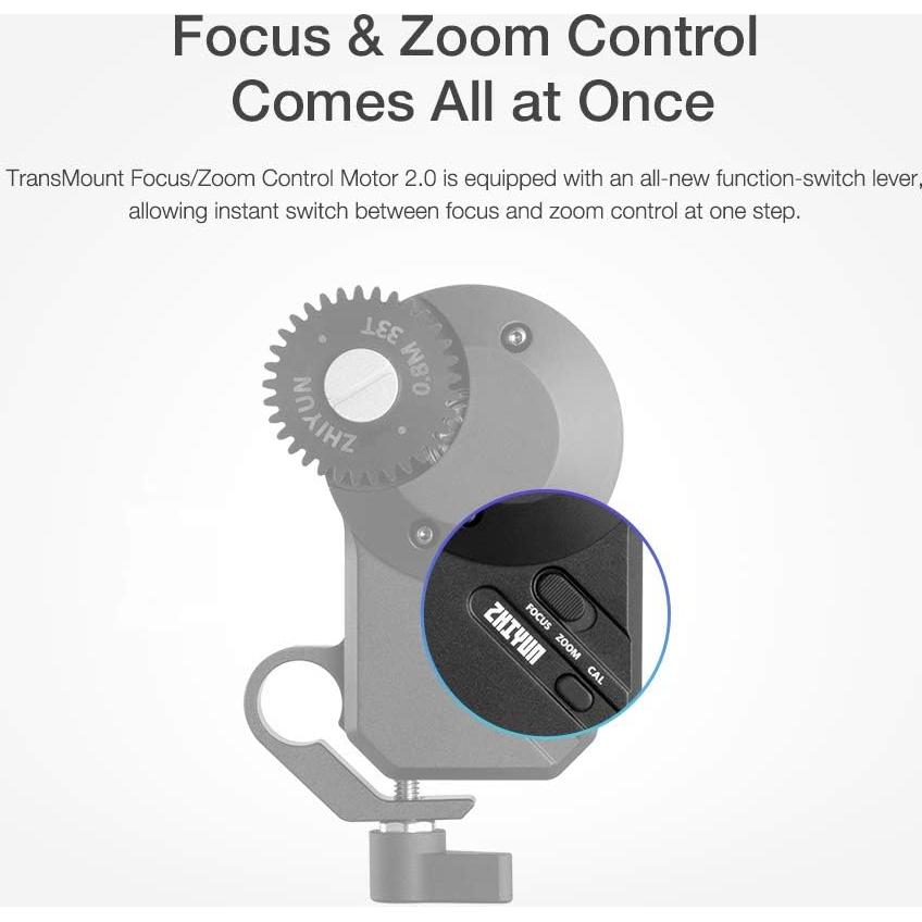 Controlador de Enfoque/Zoom Zhiyun CMF-06 para Estabilizadores