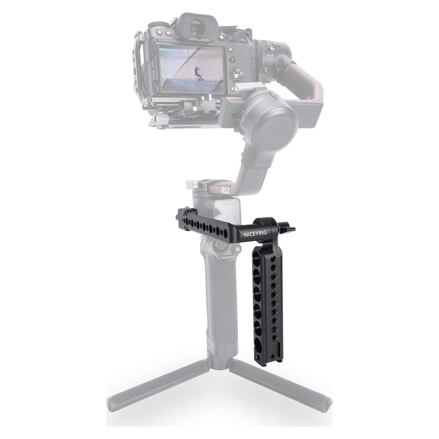 Mango Ajustable Niceyrig para Estabilizadores DJI RS4/RS3/RS2