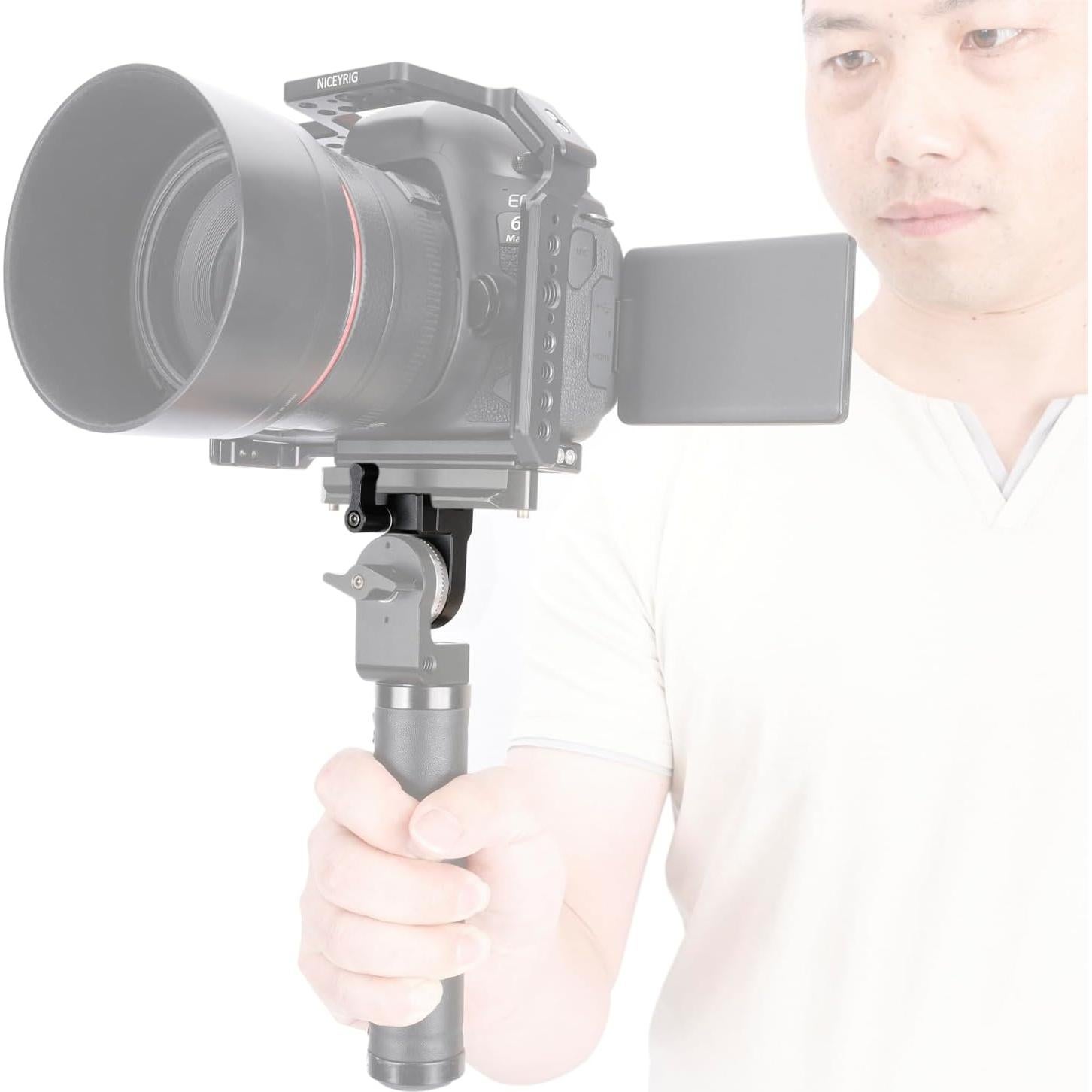 Adaptador de Montaje Rosette NATO NICEYRIG para Estabilizador DJI