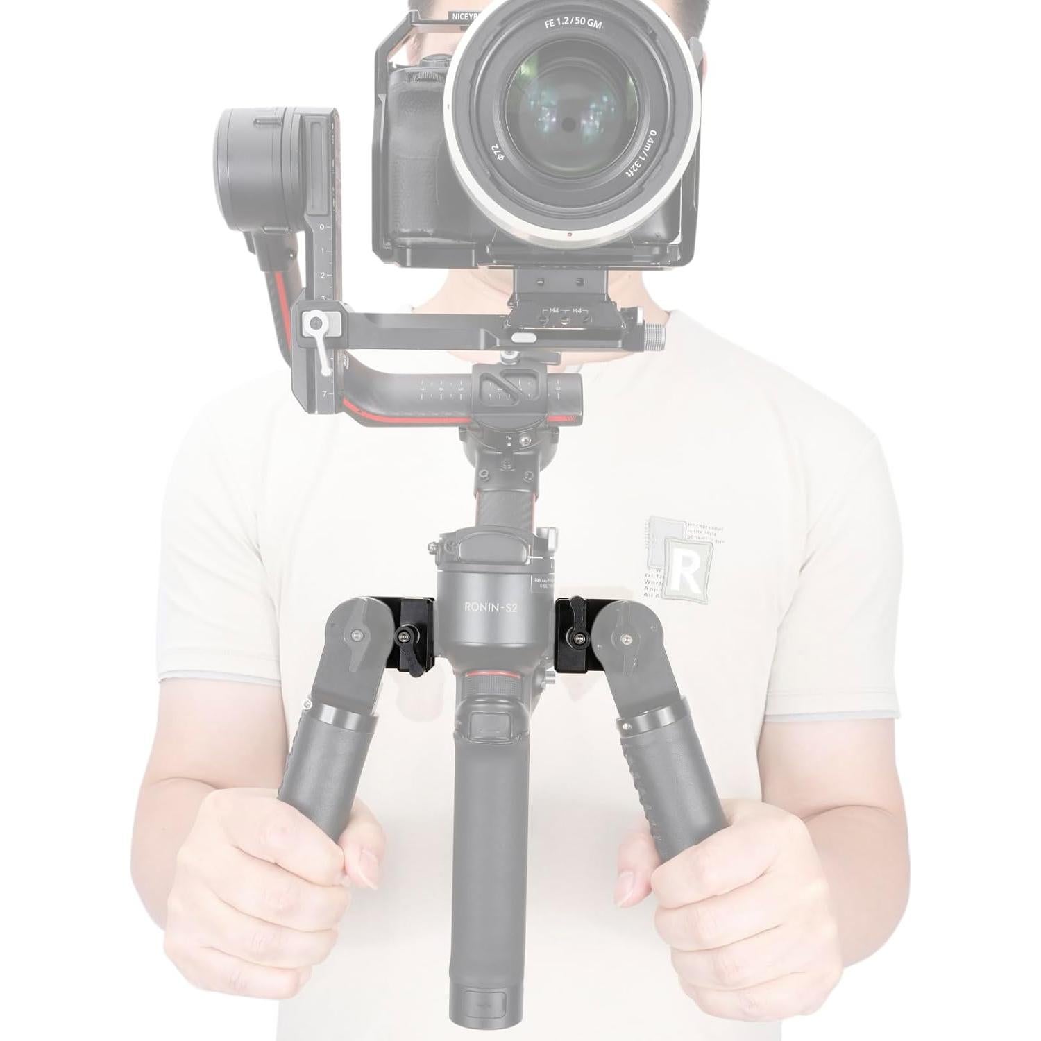 Adaptador de Montaje Rosette NATO NICEYRIG para Estabilizador DJI