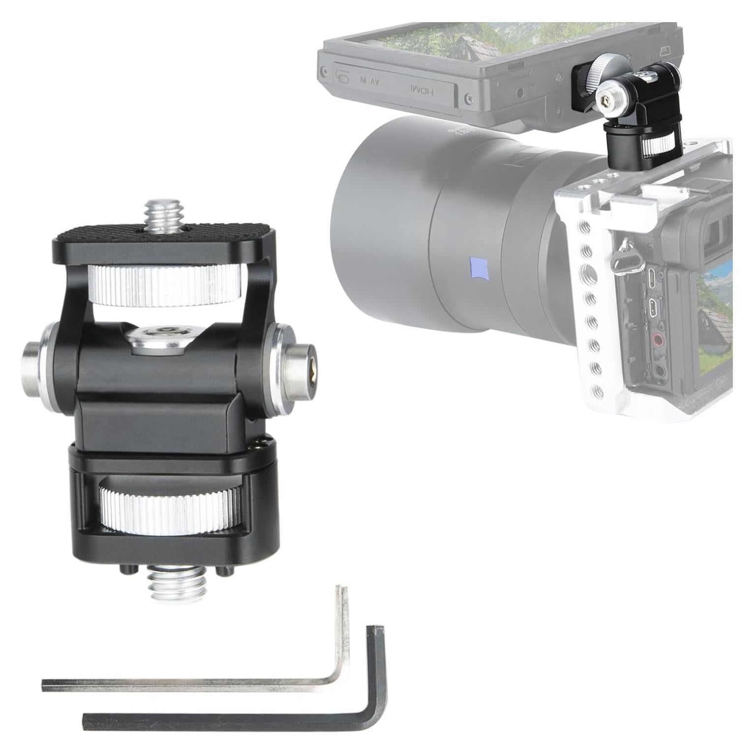 Soporte para Monitor DSLR Niceyrig 339 - Inclinación 170° y Giro 360°