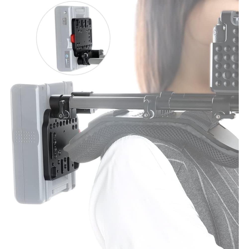 Placa V-Lock NICEYRIG con V-Dock Femenino para DJI Ronin M