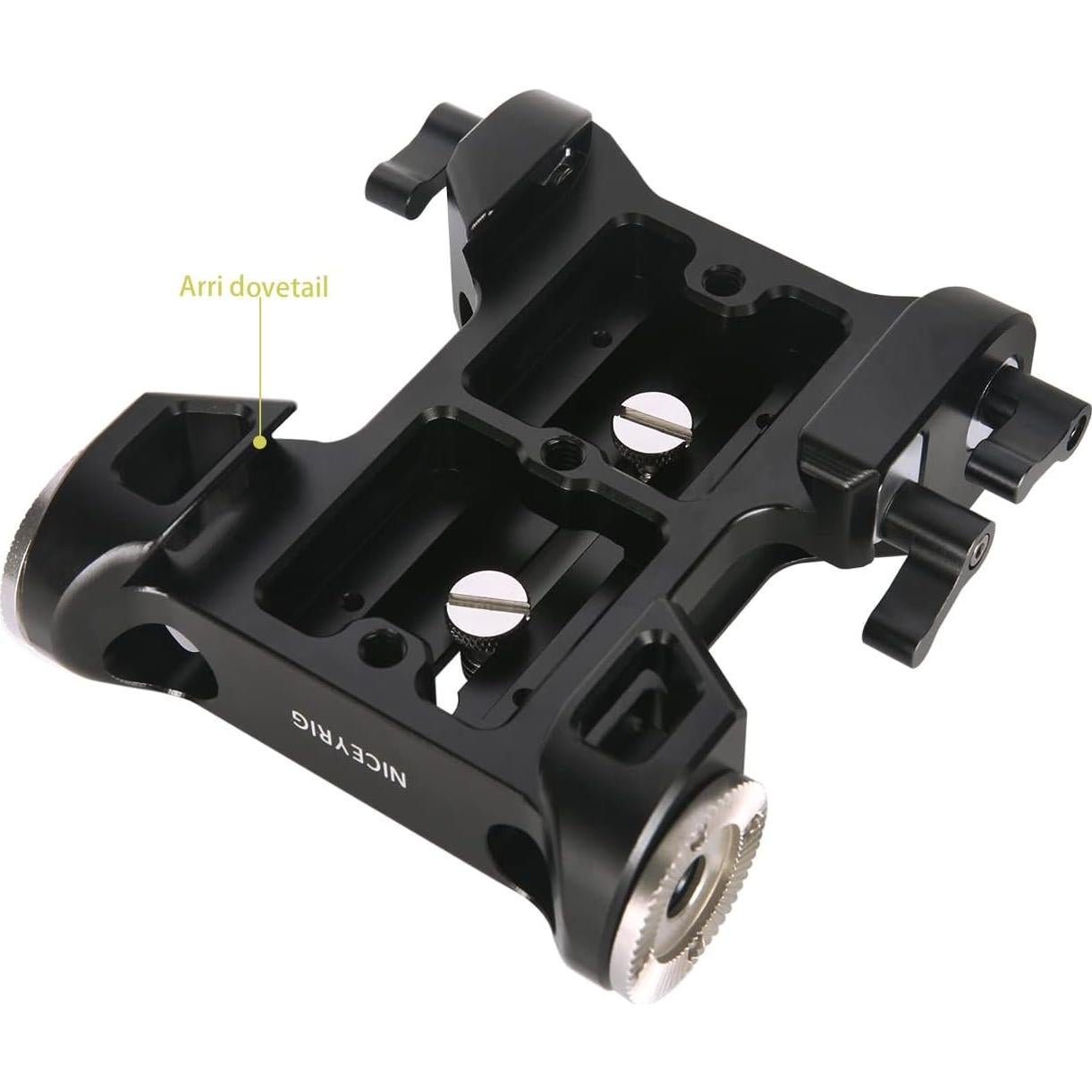 Base de Montaje Rosette 15mm NICEYRIG para Cámaras ARRI