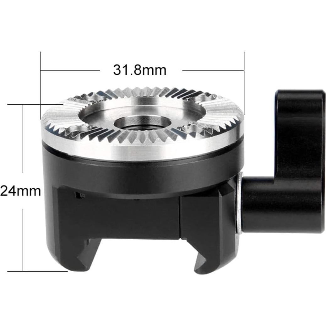 Adaptador de Montaje Rosette NICEYRIG con Abrazadera NATO