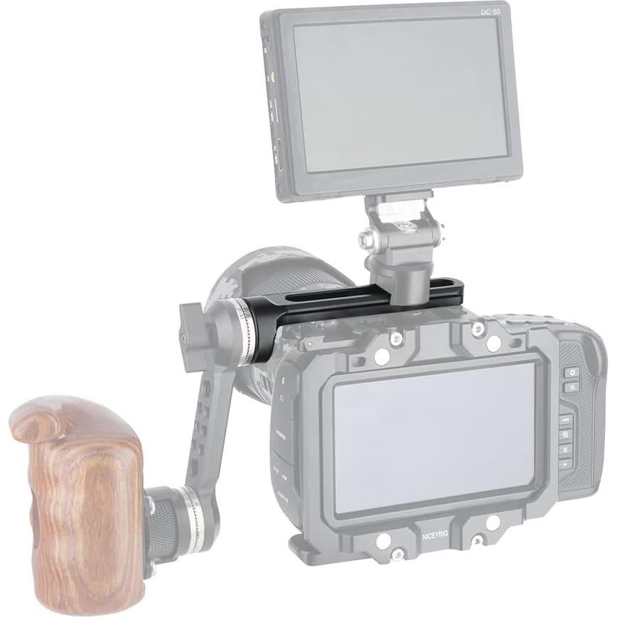 Adaptador Rail NATO a Rosette Niceyrig 372 para Cámara