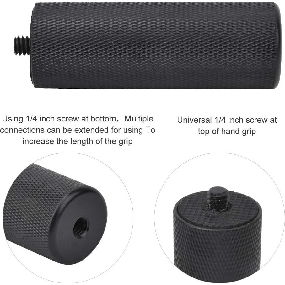 Empuñadura de Mano Aluminio Ciciglow para Luz de Flash 1/4"