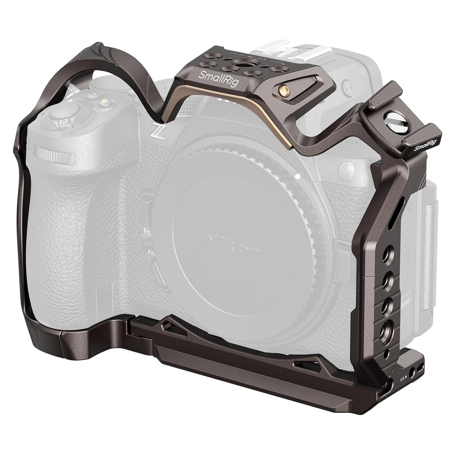 Jaula SmallRig 5258 para Nikon Z5/Z6/Z7 - Aluminio, Placa Arca