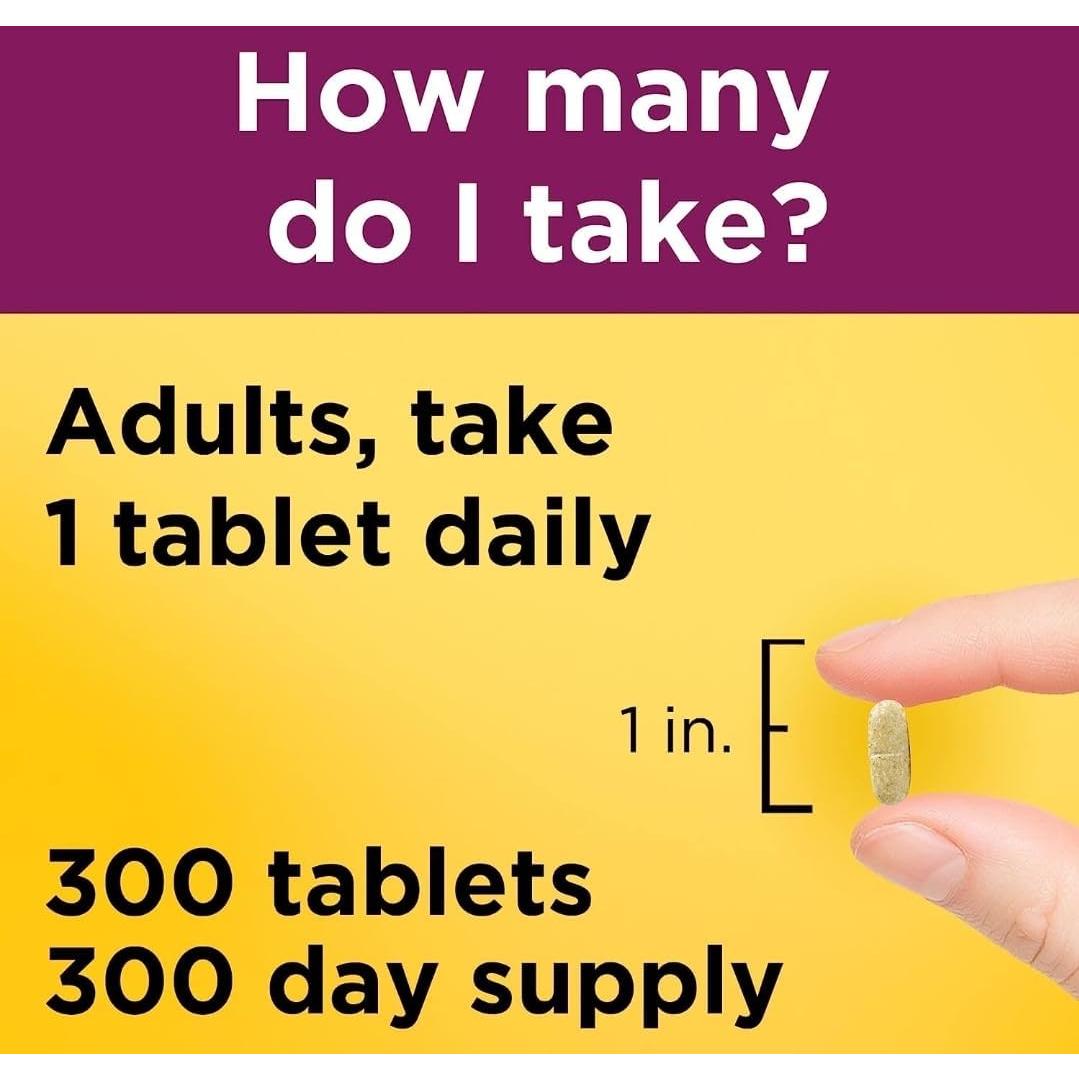 Multivitamina Nature Made Para Hombres Sin Hierro 300 Tabletas