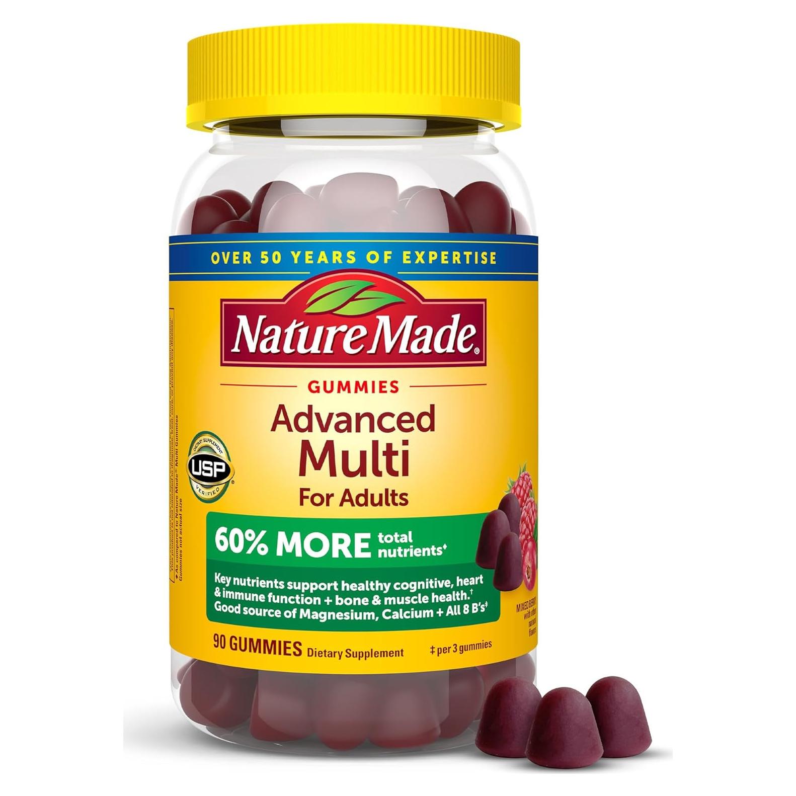 Gomitas Multivitamínicas Nature Made Adultos 90 Unidades