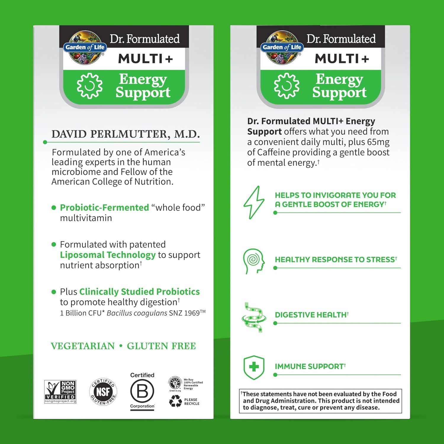 Multivitamínico Liposomal Dr. Formulado 30 Cápsulas - Energía y Digestión