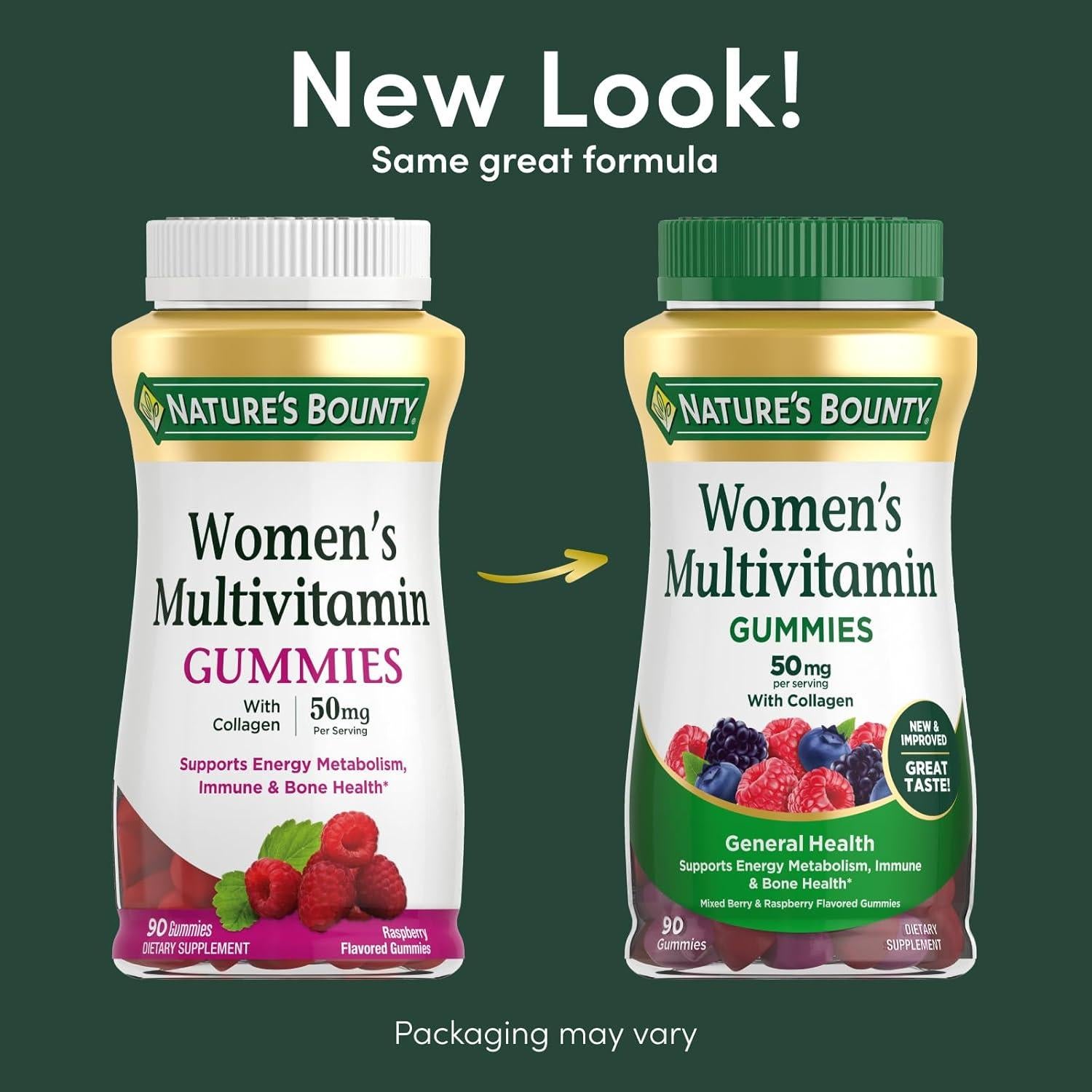 Gominolas Multivitamínicas para Mujeres Nature's Bounty 90 Unidades