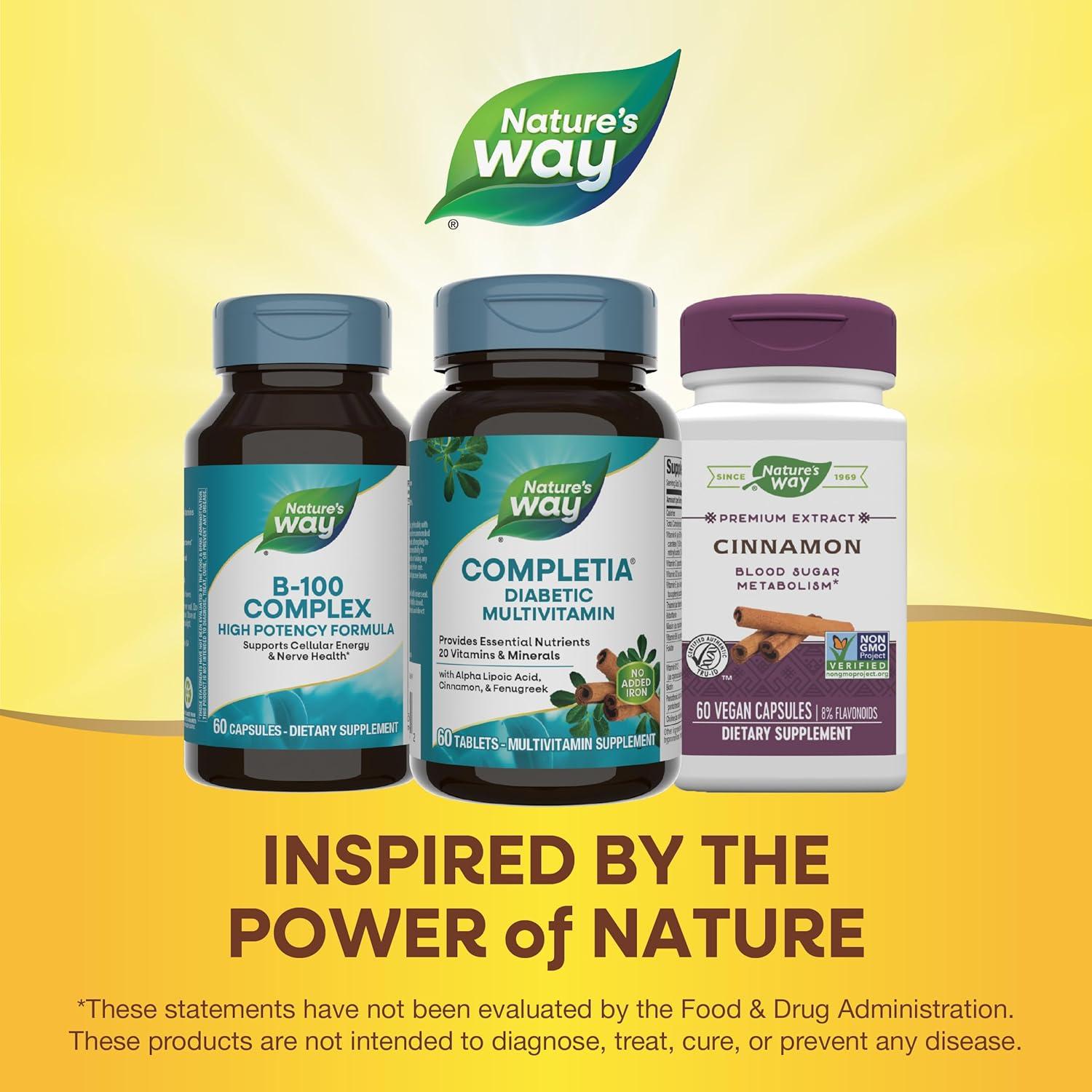 Multivitamínico Diabético Completia Nature's Way 60 Tabletas