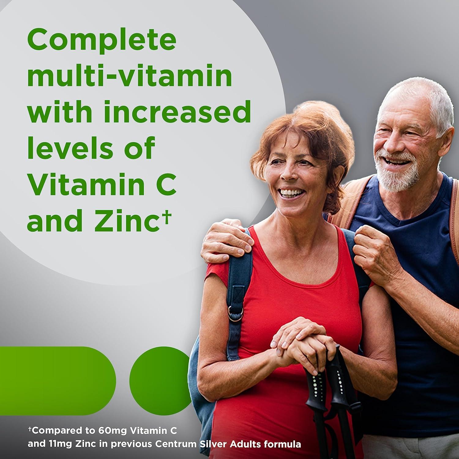 Centrum Silver Multivitamina 50+ Adultos 220 Cápsulas