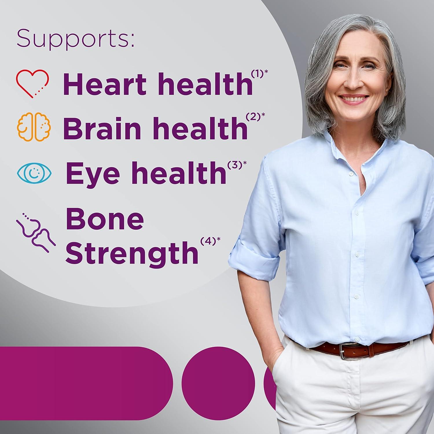 Centrum Silver Multivitamina Mujeres 50+ 280 Tabletas D3 B Calcio