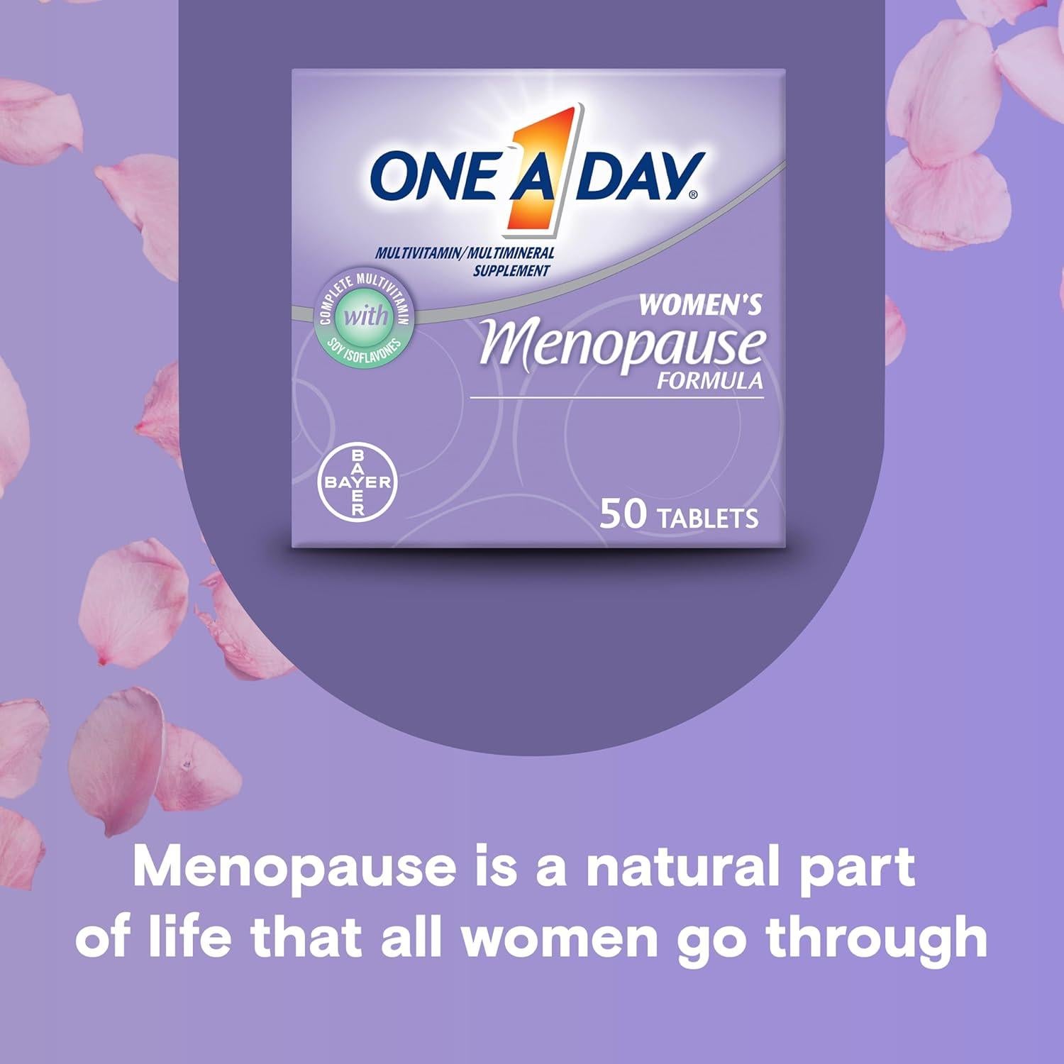 One A Day Multivitamínico Mujeres Menopausia 50 Tabletas