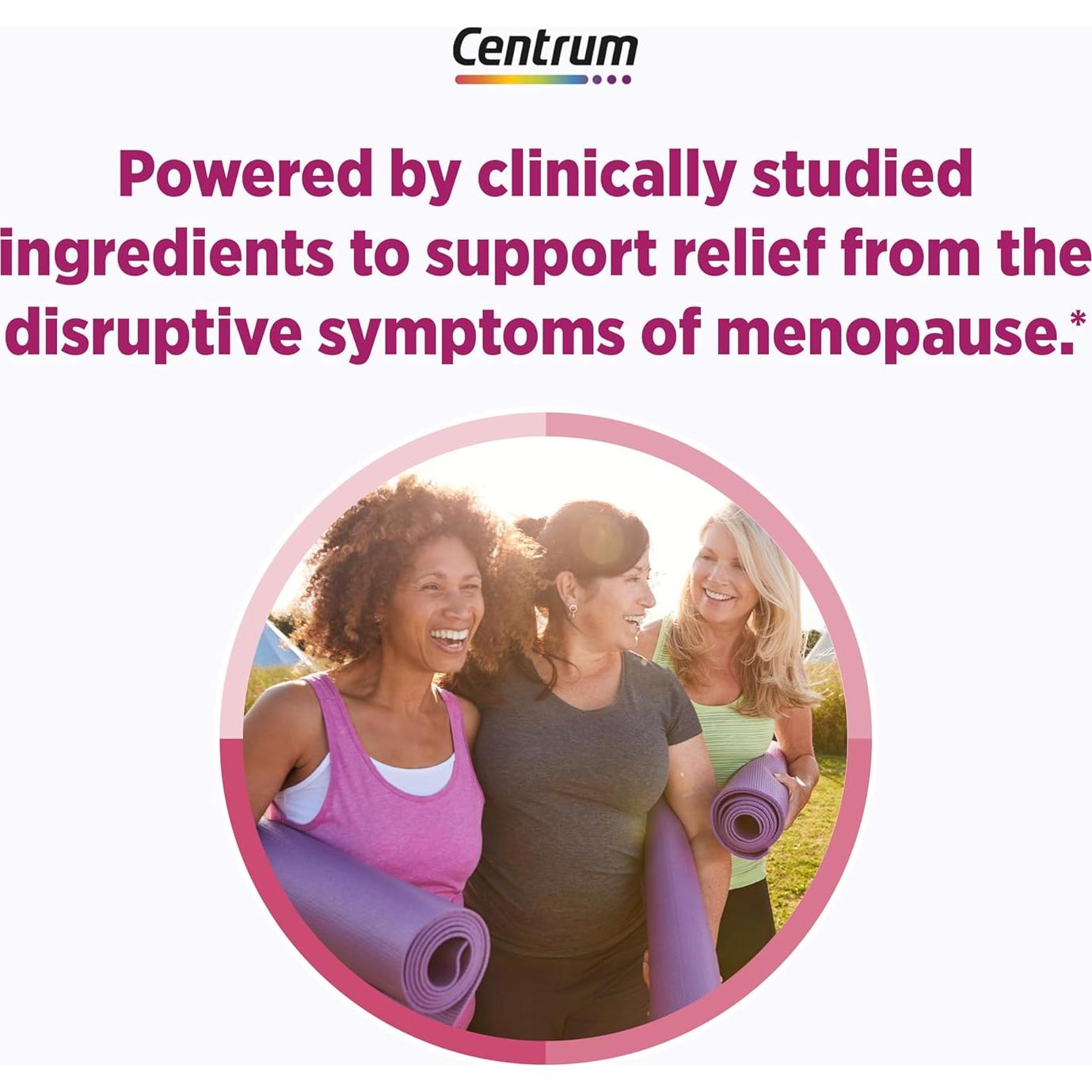 Suplemento Multivitamínico Centrum Menopausia 30 Tabletas