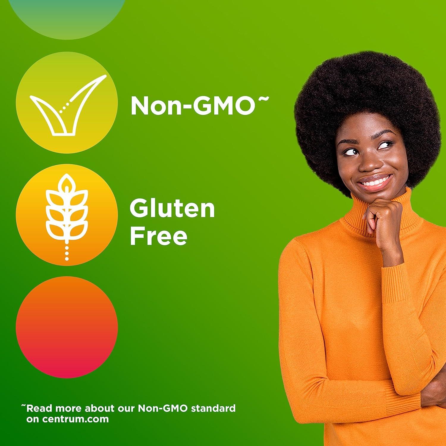 Suplemento Multivitamínico Centrum Adulto 200 Tabletas Sin OGM