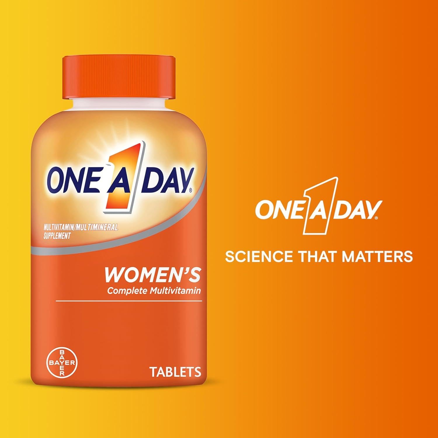 Multivitamina One A Day para Mujeres 200 Comprimidos - Salud Ósea y Piel