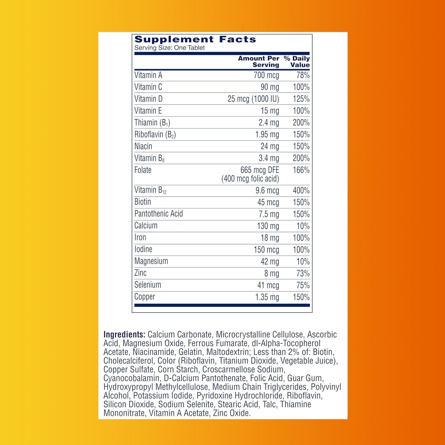 Multivitamina One A Day para Mujeres 200 Comprimidos - Salud Ósea y Piel