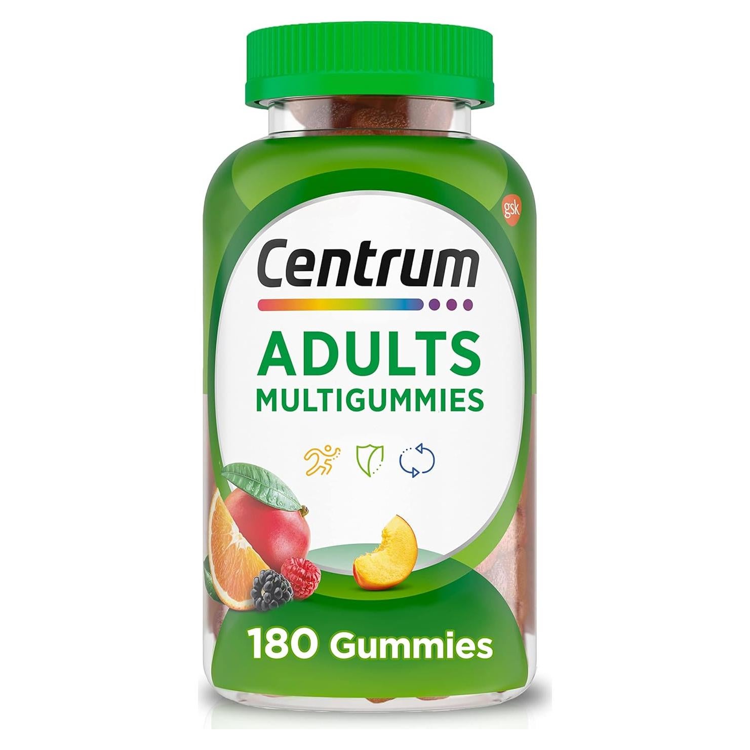 Centrum MultiGummies Gummy Multivitamínico Adultos 180 Unidades