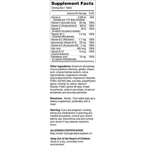 Vitaminas Múltiples Diarias Mason Vitamin 730 Tabletas