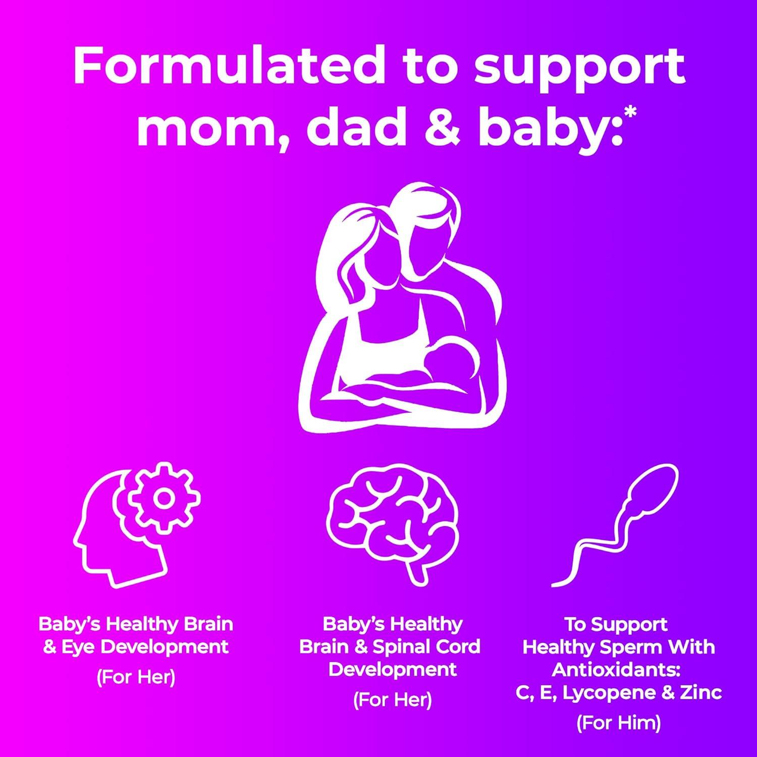 One A Day Multivitamínico Preconcepcional 30 Softgels Mujeres + 30 Hombres