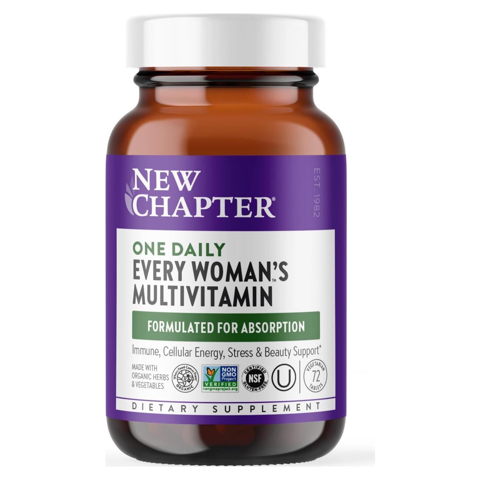 Multivitamínico para Mujeres Nuevo Capítulo 72 Tabletas
