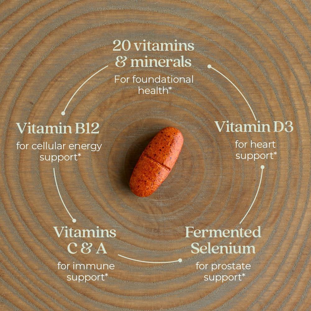 Multivitamínico Nuevo Capítulo Hombres 50+ 72 Tabletas Digestivas
