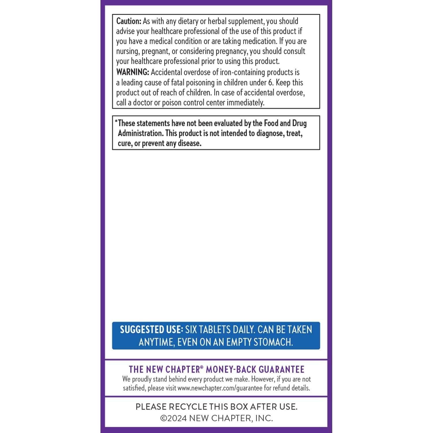 Multivitamina Tiny Tabs Nuevo Capítulo 192 tabletas - Soporte Inmunológico y Energía