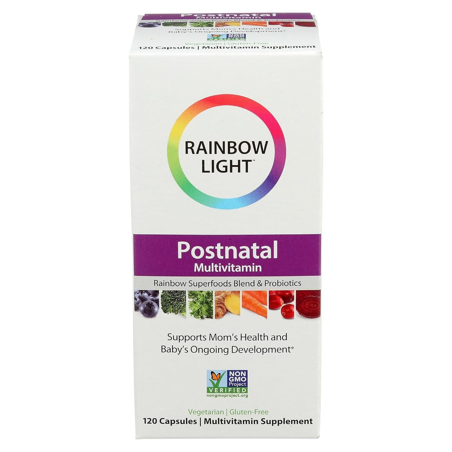 Multivitamina Postnatal Luz Arcoíris - 120 Cápsulas