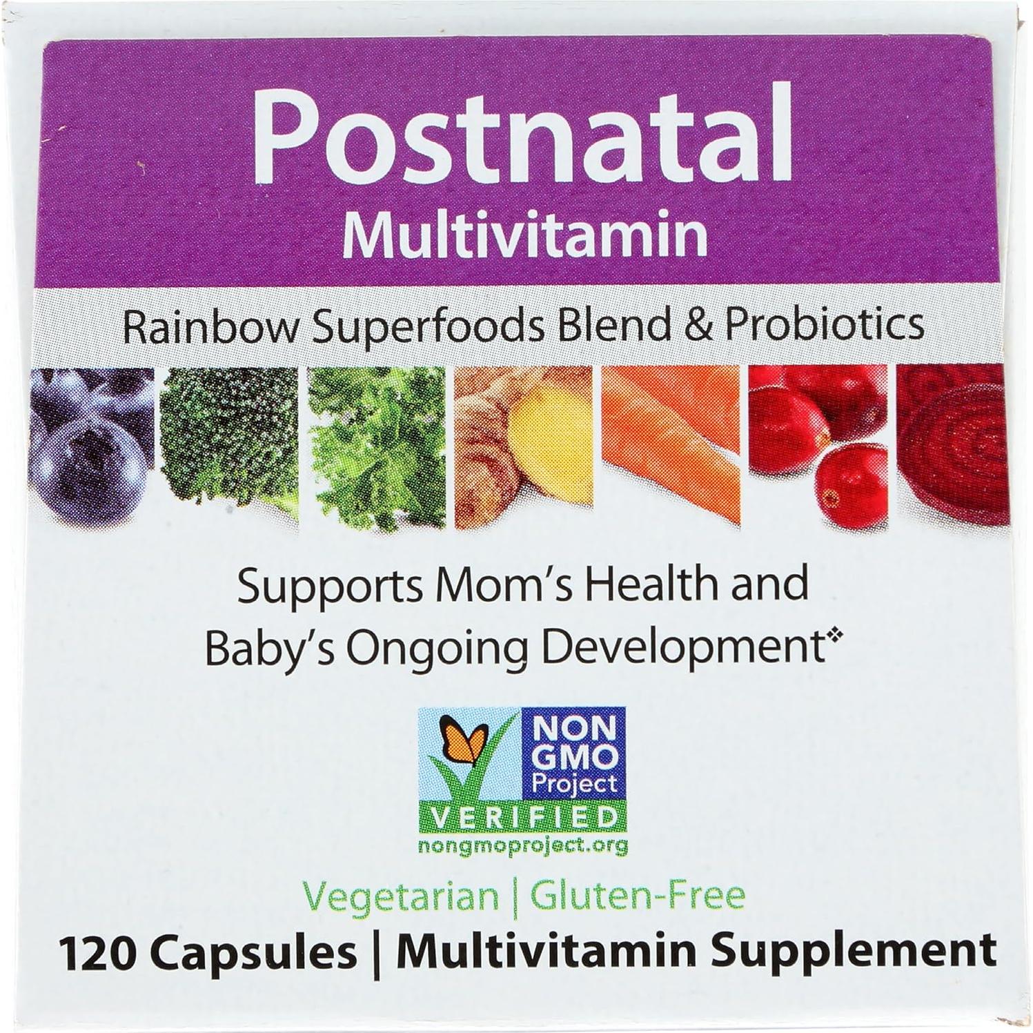 Multivitamina Postnatal Luz Arcoíris - 120 Cápsulas