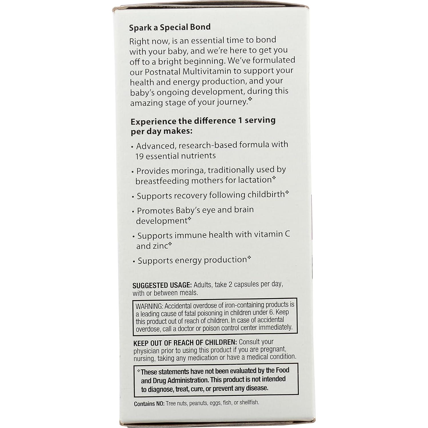 Multivitamina Postnatal Luz Arcoíris - 120 Cápsulas