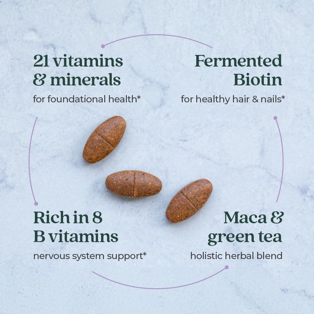 Multivitamínico Energizante New Chapter 96 ct - Vitaminas B y D3