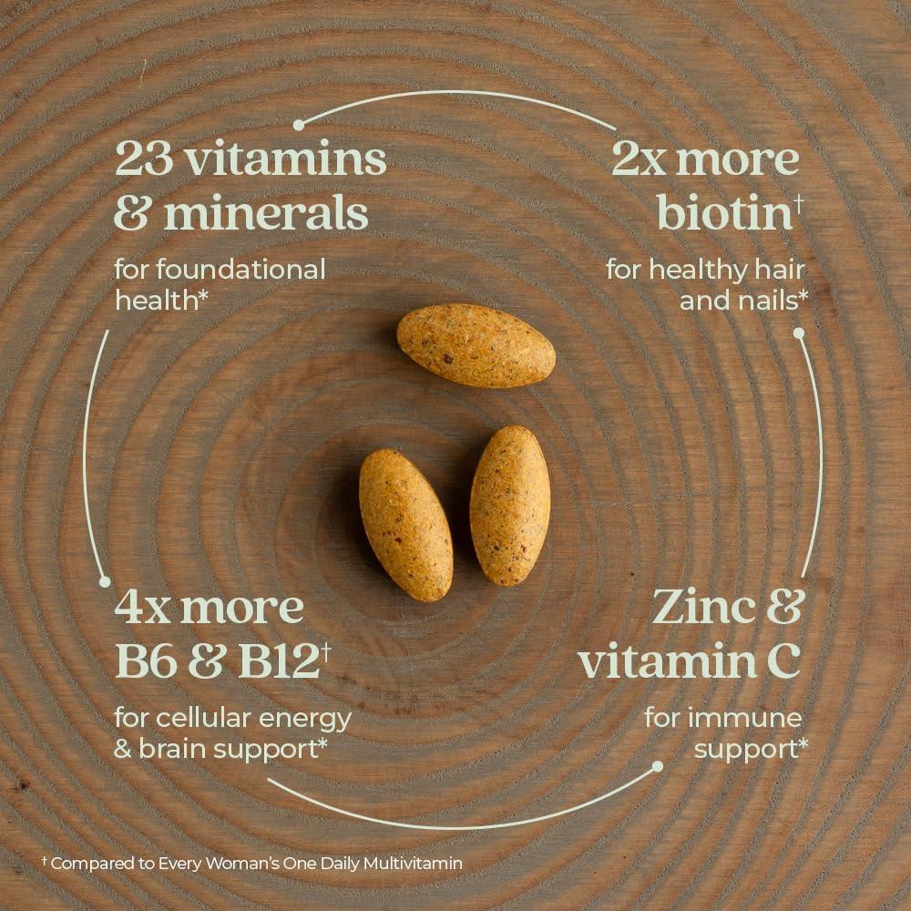 Multivitamínico Avanzado para Mujeres 40+ New Chapter 90 tabletas