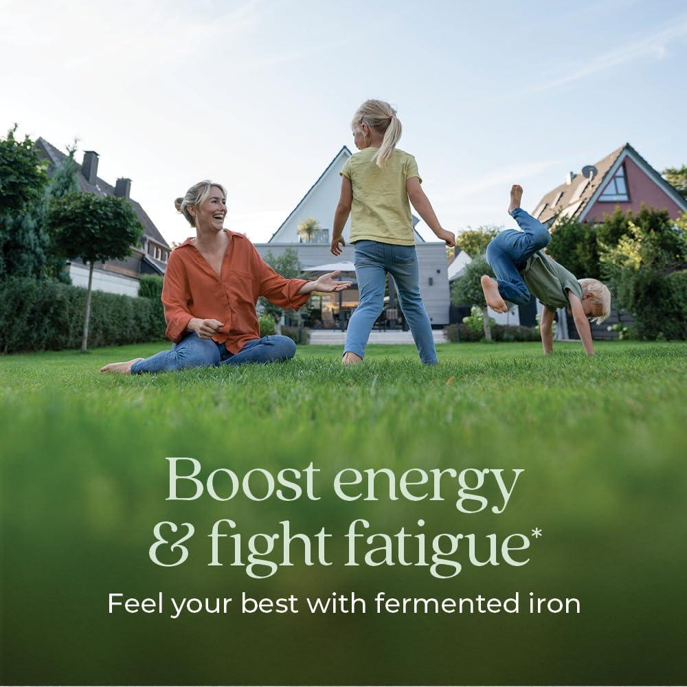 Suplemento de Hierro Fermentado New Chapter 60 Tabletas