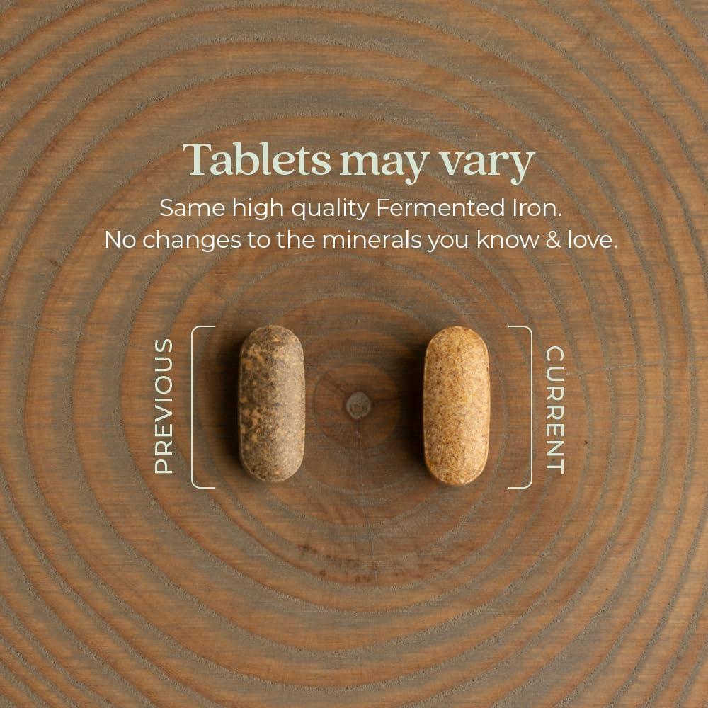 Suplemento de Hierro Fermentado New Chapter 60 Tabletas