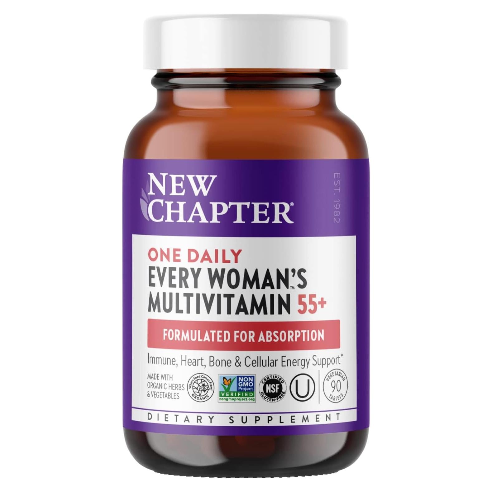 Multivitamínico para Mujeres 50+ Nuevo Capítulo 90 Tabletas