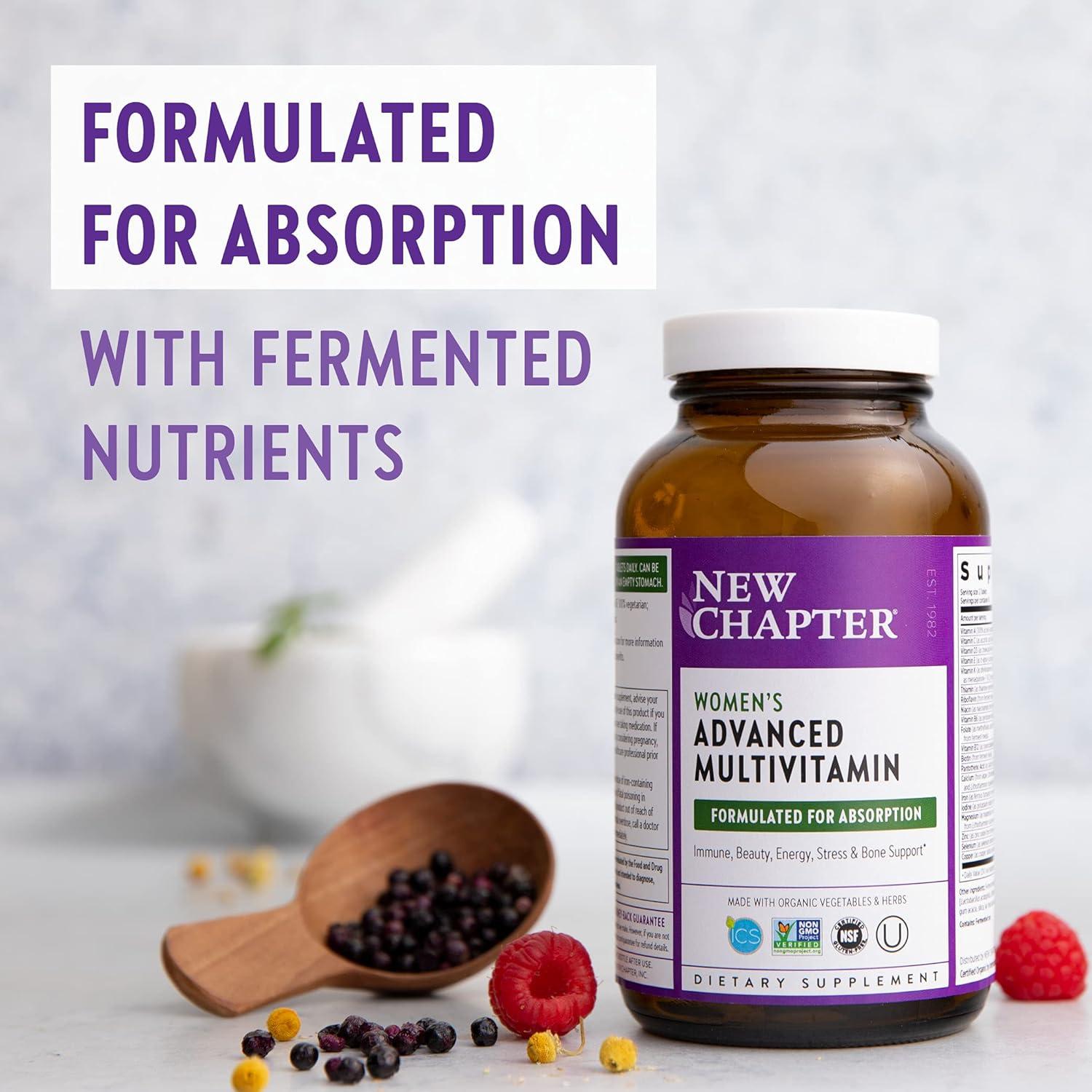 Multivitamínico para Mujeres Nuevo Capítulo 48 Cápsulas Probioticos