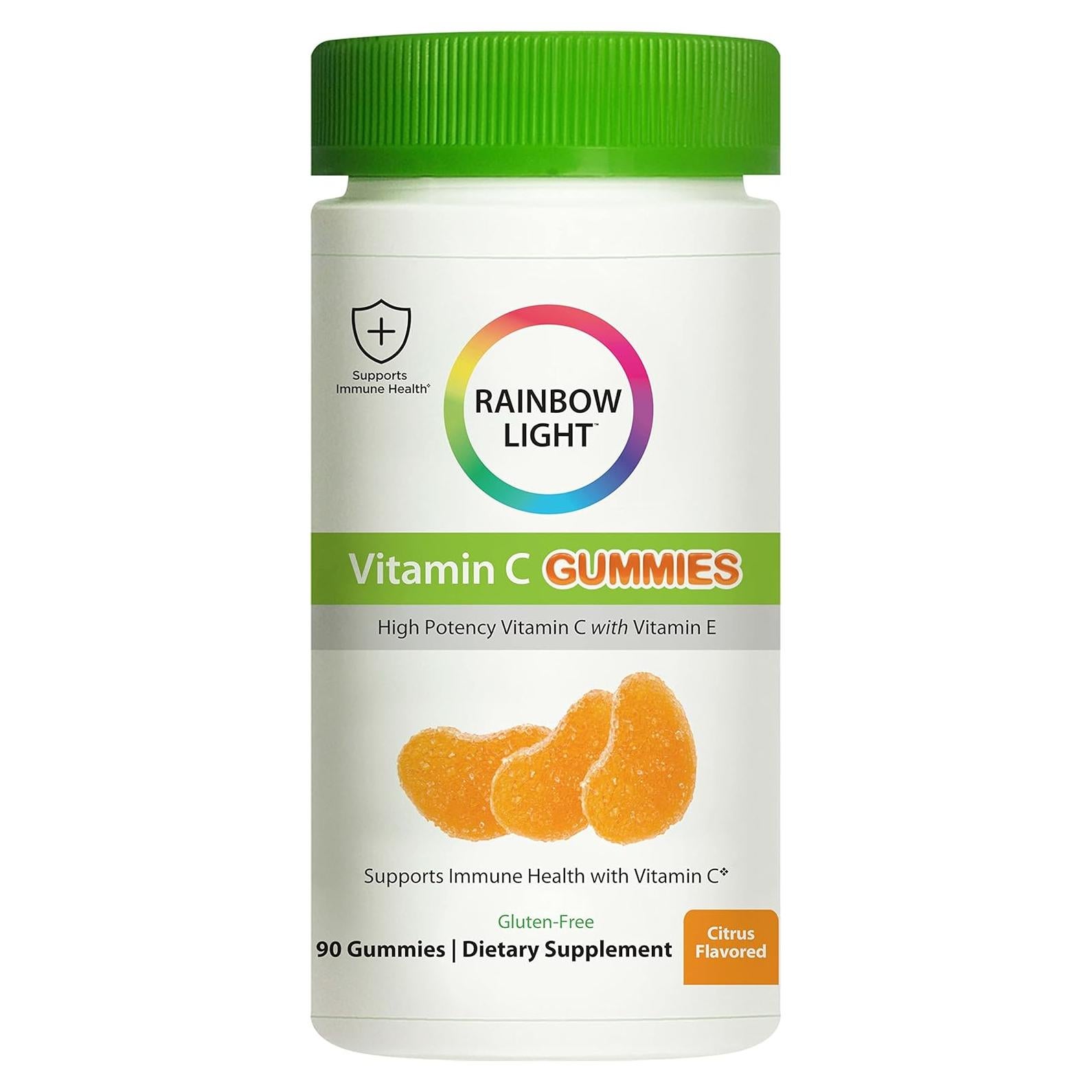 Gomitas de Vitamina C Rainbow Light 90 unidades Sabor Cítrico