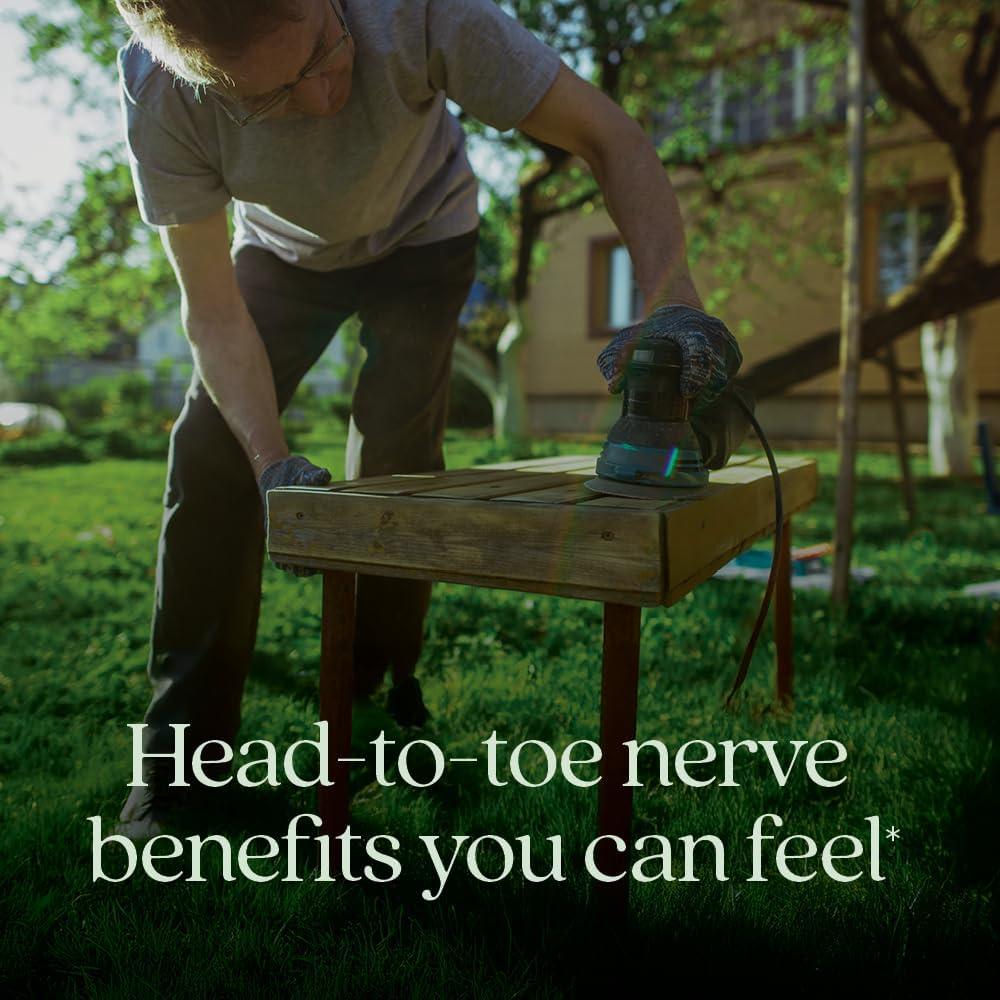 Suplemento Nervioso New Chapter 30 Cápsulas Veganas B1 B6 B12